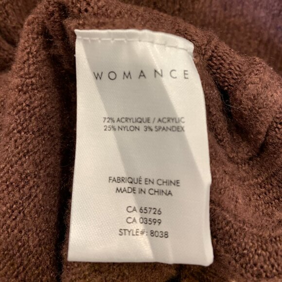 Womance Burgundy Sweater – Women’s XL, Cozy & Stylish - Picture 4 of 6